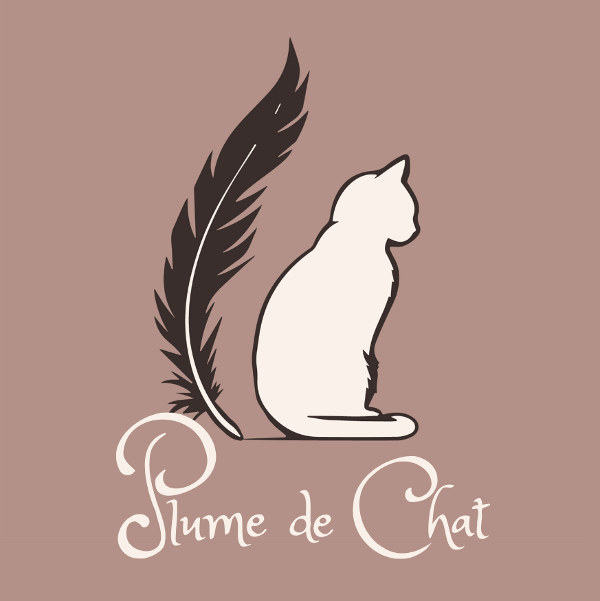 Logo plume de chat
